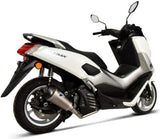 Auspuffendrohr Ohne Geräuschzulassung Relevance Titan Carbon Cap - Termignoni Kompatibel Mit Yamaha N-Max 155 (2017-2020)