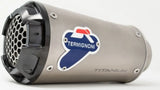 Auspuffendrohr Ohne Geräuschzulassung Gp2R-Rht Titan Aluminium Cap - Termignoni Kompatibel Mit Yamaha N-Max 125 (2017-2020)