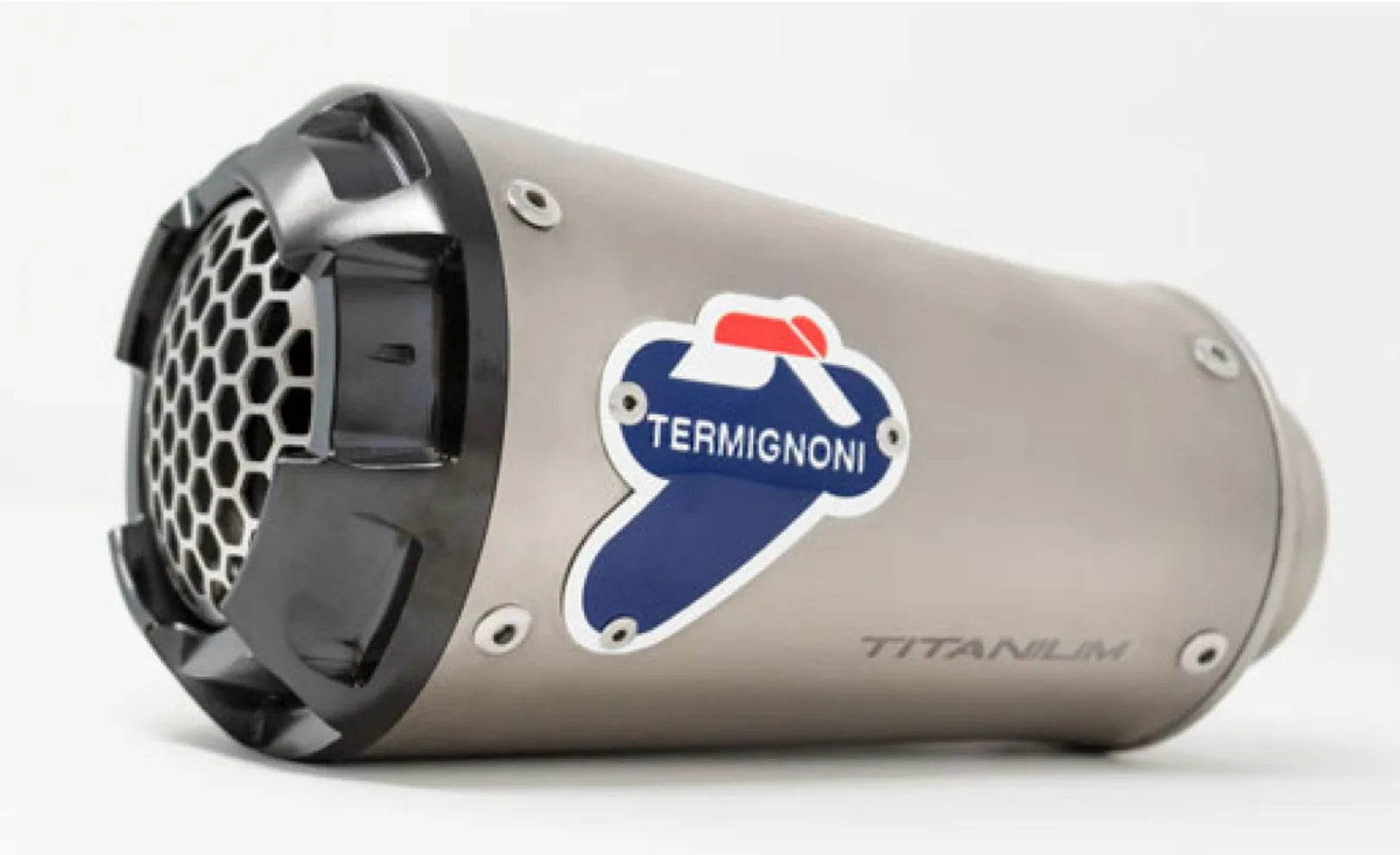 Auspuffendrohr Ohne Geräuschzulassung Gp2R-Rht Titan Aluminium Cap - Termignoni Kompatibel Mit Yamaha N-Max 155 (2017-2020)
