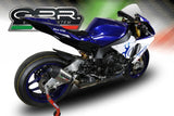 Auspuffendrohr Ohne Geräuschzulassung Gpe Anniversary Titan - Gpr Kompatibel Mit Yamaha Yzf-R1 - M 1000 (2015-2016)