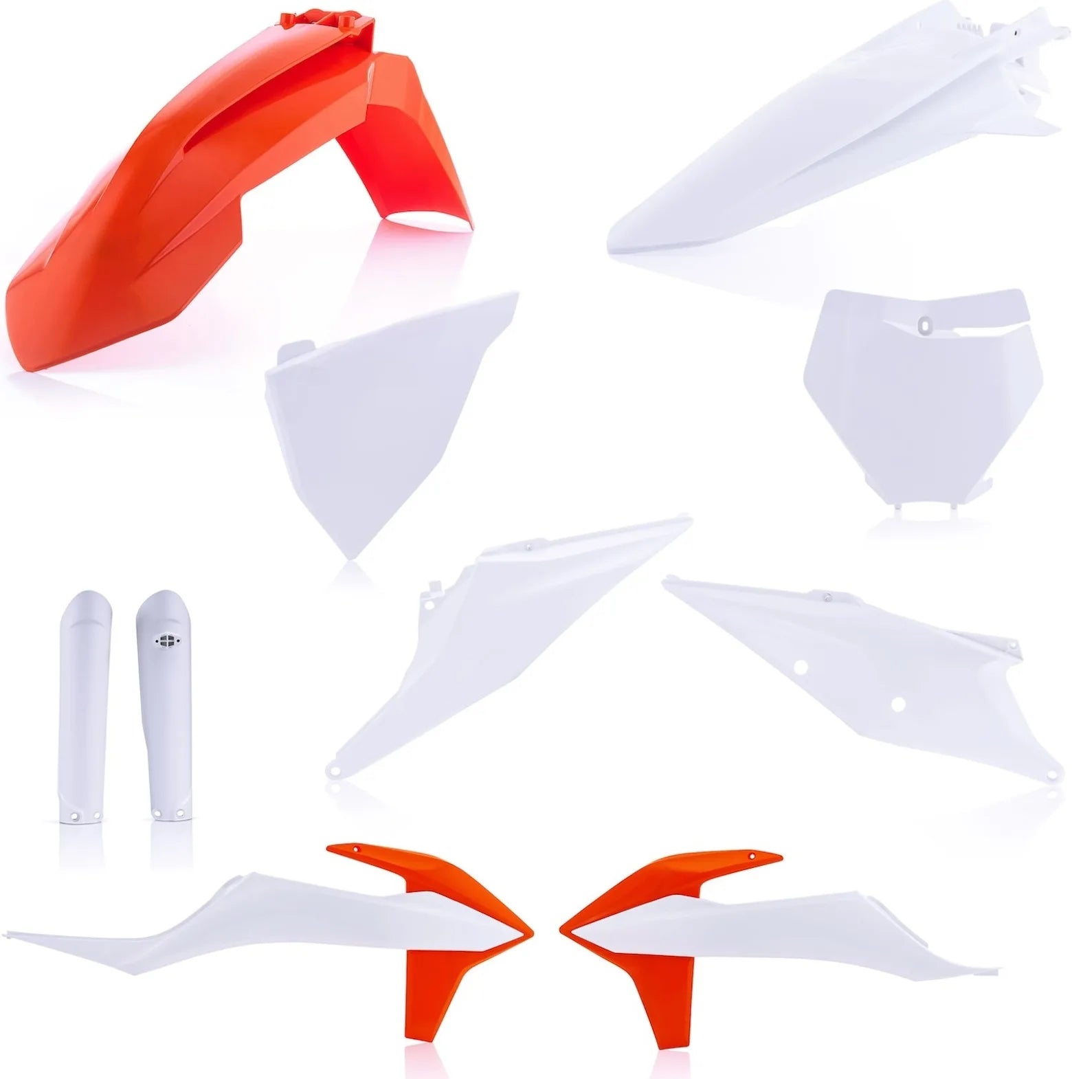 Vollständiges Kunststoff-Kit - Acerbis Kompatibel Mit Ktm 150 Sx (2019-2020)