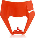 Headlight Mask - Acerbis Compatible With Ktm 300 Exc (2017)