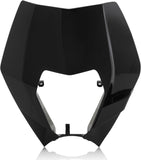 Headlight Mask - Acerbis Compatible With Ktm 200 Exc (2008-2013)