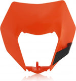 Headlight Mask - Acerbis Compatible With Ktm 300 Exc (2014-2016)