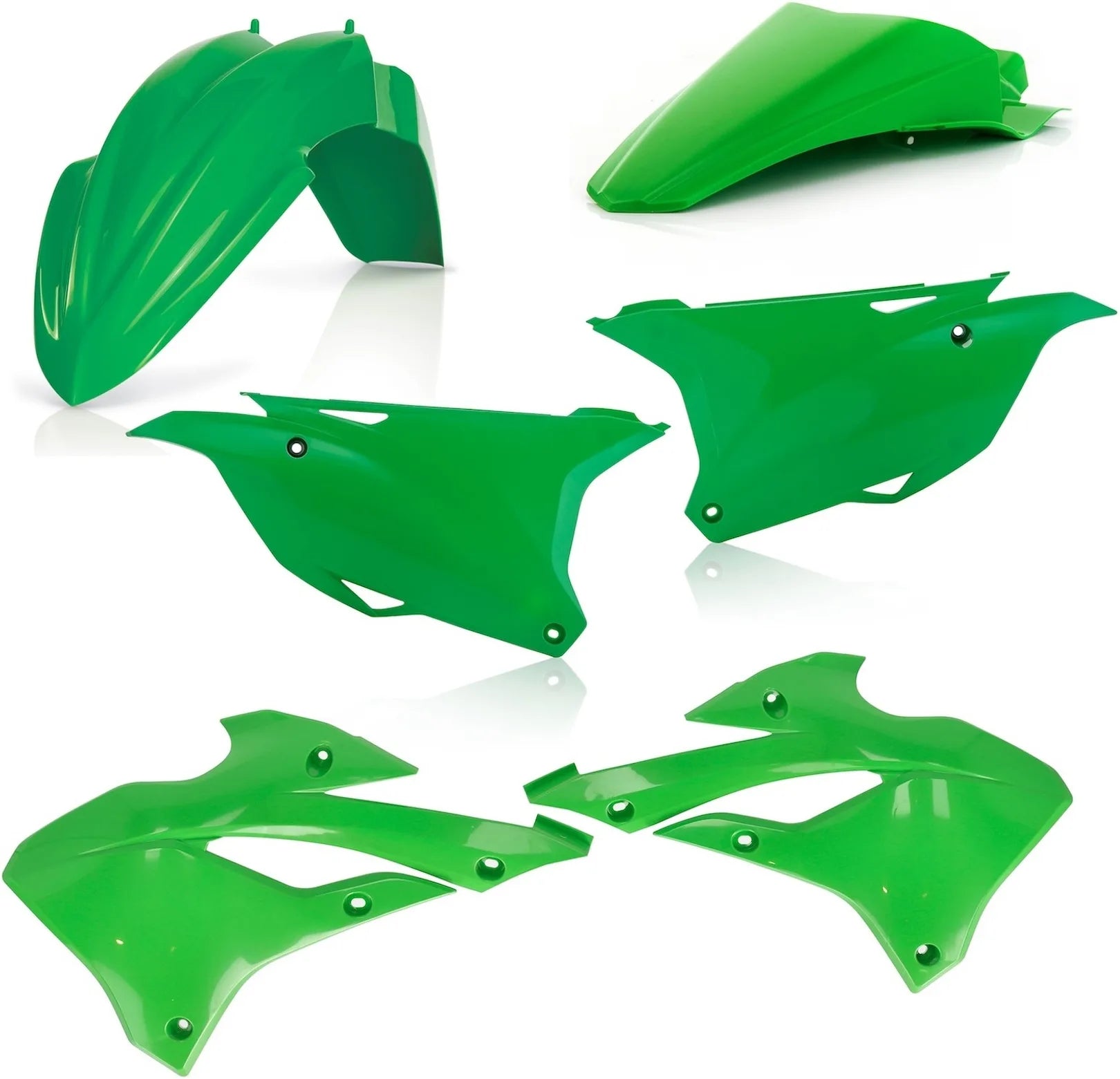 Kunststoff-Kit - Acerbis Kompatibel Mit Kawasaki Kx 112 (2022-2024)