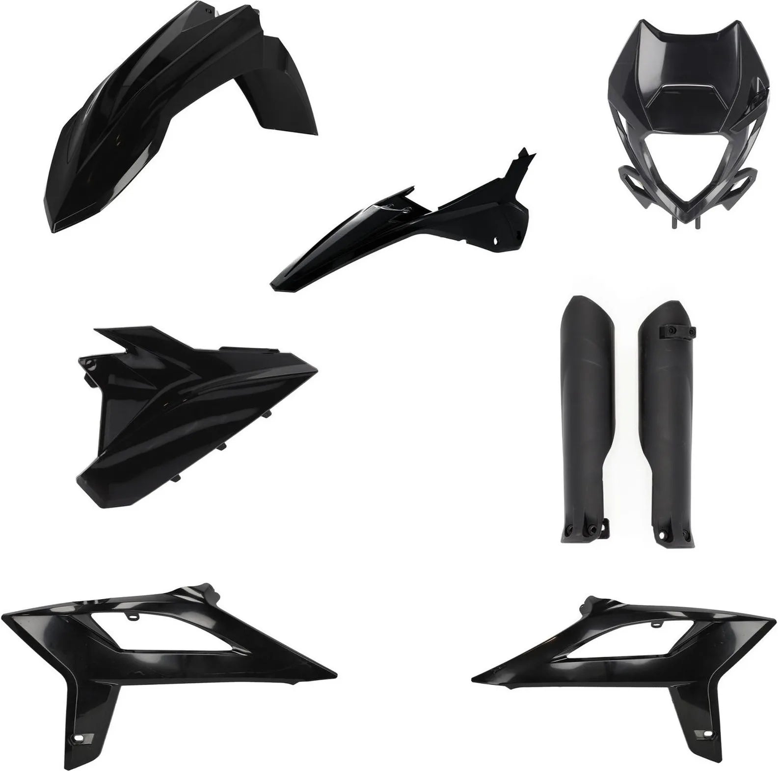 Vollständiges Kunststoff-Kit - Acerbis Kompatibel Mit Beta Rr 125 2T (2020-2022)