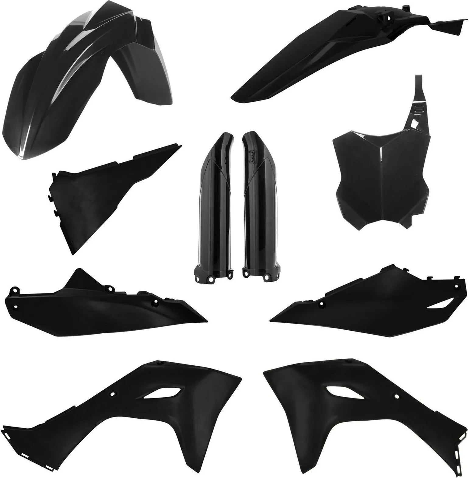 Vollständiges Kunststoff-Kit - Acerbis Kompatibel Mit Kawasaki Kx 250 (2025)