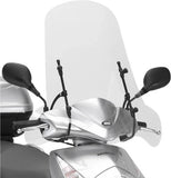 Windschild Transparent 102A - Givi Kompatibel Mit Mbk Flame X 125 (2007-2012)