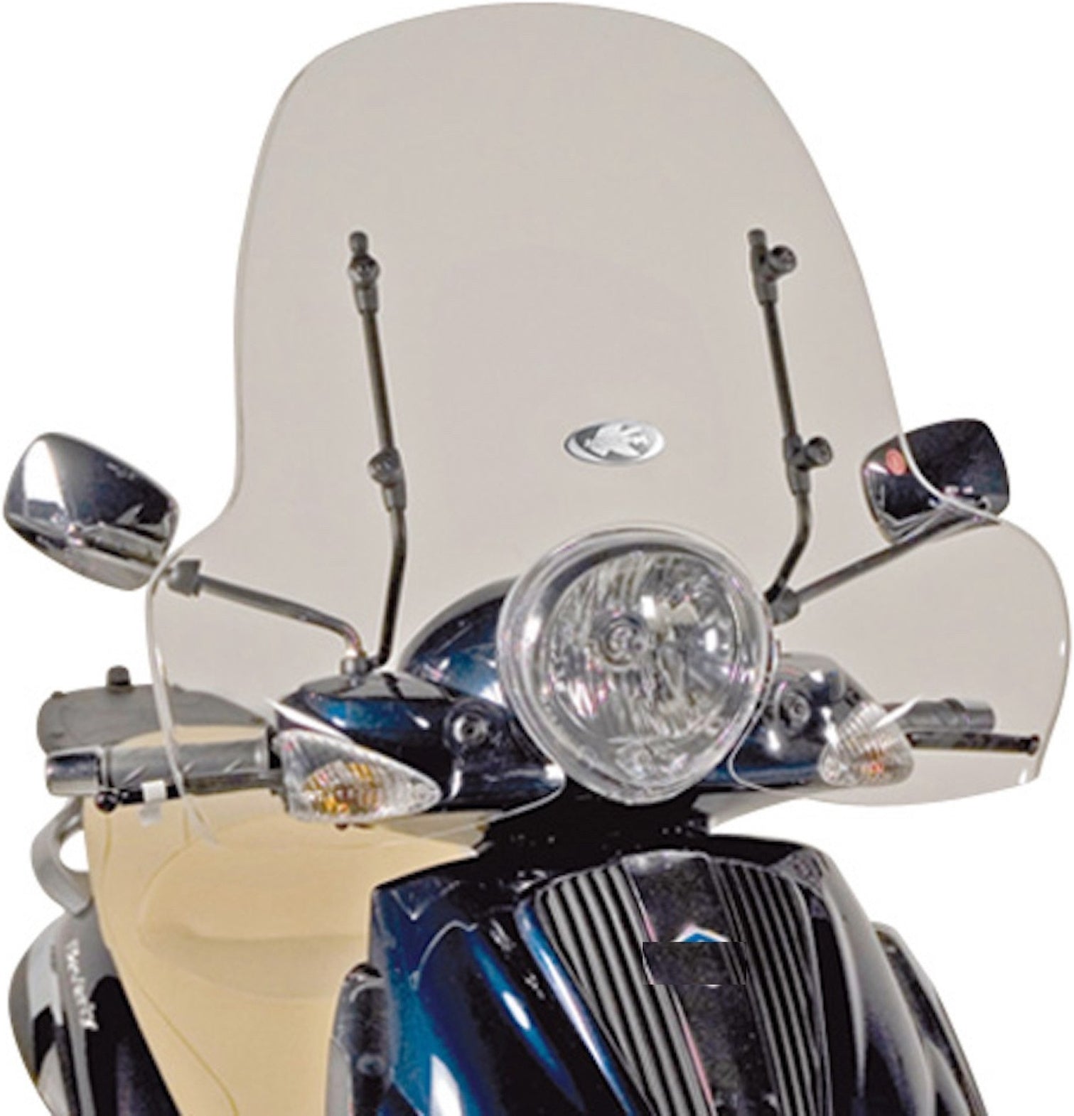 Wind-Screen - Kappa Moto Compatible With Piaggio Beverly Tourer 125 - 250 (2008-2010)