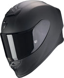 Integralhelm Für Motorrad Scorpion Exo Exo-R1 Evo Carbon Air Carbon Fiber Mattschwarz Solid Grösse S