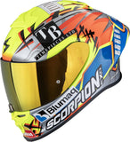 Integralhelm Für Motorrad Scorpion Exo Exo-R1 Evo Air Fim Racing #1 Ultra Tct Replica Aron 2024 Grösse Xs
