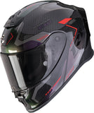 Integralhelm Für Motorrad Scorpion Exo Exo-R1 Evo Carbon Air Carbon Fiber Chamäleon-Schwarz Propel Grösse Xs