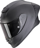 Full-Face Motorcycle Helmet Scorpion Exo Exo-R1 Evo Ii Carbon Air Carbon Fiber Matt Black Solid Size Xl