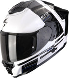 Integralhelm Für Motorrad Scorpion Exo Exo-1500 Air Ultra Tct Weiß Schwarz Blau Dual Grösse L