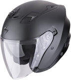 Urban Motorcycle Helmet Scorpion Exo Exo-Z1 Ultra Tct Matt Pearl Black Solid Size S