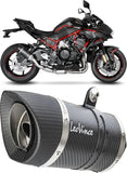 Auspuffendrohr Ohne Geräuschzulassung Lv Pro Carbon Fiber Endkappe Carbon Fiber - Leovince Kompatibel Mit Kawasaki Z H2 1000 (2020-2024)