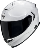 Full-Face Motorcycle Helmet Scorpion Exo Exo-Gt Sp Air Ultra Tct Pearl White Solid Size Xs
