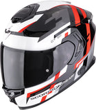Integralhelm Für Motorrad Scorpion Exo Exo-Gt Sp Air Ultra Tct Schwarz Rot Tornado Grösse L