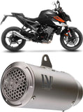 Auspuffendrohr Ohne Geräuschzulassung Lv Corsa S Titan Endkappe Edelstahl - Leovince Kompatibel Mit Ktm 990 Duke - R (2024-2026)