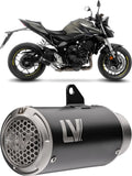 Auspuffendrohr Ohne Geräuschzulassung Lv Corsa S Edelstahl Schwarz Endkappe Edelstahl - Leovince Kompatibel Mit Honda Cb 1000 Hornet - Sp (2025-2026)