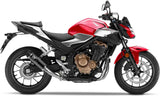 Auspuffendrohr Ohne Geräuschzulassung Gp Corsa Evo Edelstahl Schwarz - Leovince Kompatibel Mit Honda Nx 500 (2024-2026)