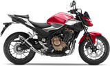 Auspuffendrohr Ohne Geräuschzulassung Gp Corsa Carbon Fiber - Leovince Kompatibel Mit Honda Cb 500 F (2019-2023)