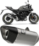 Auspuffendrohr Ohne Geräuschzulassung Lv-14 R Titan Endkappe Carbon Fiber - Leovince Kompatibel Mit Honda Cb 1000 Hornet - Sp (2025-2026)