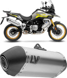 Auspuffendrohr Ohne Geräuschzulassung Lv-14 Titan Endkappe Carbon Fiber - Leovince Kompatibel Mit Voge Valico 900 Dsx (2024-2026)
