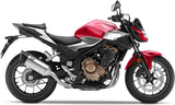 Auspuffendrohr Ohne Geräuschzulassung Lv-14 R Edelstahl Endkappe Carbon Fiber - Leovince Kompatibel Mit Honda Cbr 500 R (2019-2023)