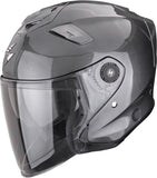 Urban Motorcycle Helmet Scorpion Exo Exo-Gt Jet Ultra Tct Metallic Grey Solid Size Xxl