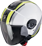 Urban Motorcycle Helmet Scorpion Exo Exo-City Ii Polycarbonate White Neon Yellow Vel Size Xl