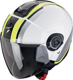 Urban-Helm Für Motorrad Scorpion Exo Exo-City Ii Polycarbonate Weiß Neongelb Vel Grösse Xl