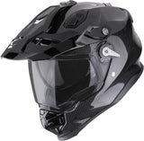 Full-Face Motorcycle Helmet Scorpion Exo Adf-9000 Carbon Air Carbon Fiber Black Solid Size Xl