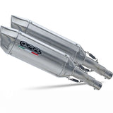 Exhaust Tip With Noise Certification Furore-X Stainless Steel - Gpr Compatible With Aprilia Pegaso 650 Strada (2005-2011)