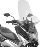 Transparent Wind-Screen - Givi Compatible With Yamaha N-Max 125 - 155 (2015-2020)