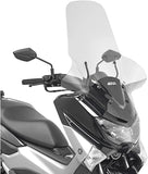 Windschild Transparent - Givi Kompatibel Mit Yamaha N-Max 125 - 155 (2015-2020)