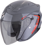 Urban Motorcycle Helmet Scorpion Exo Exo-230 Polycarbonate Grey Red Cit-E Size Xxl