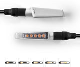 Couple Sequential Led Turn Signal Rear Vision - Rizoma Compatible With Ducati Scrambler 800 Sixty2 (2015-2018)