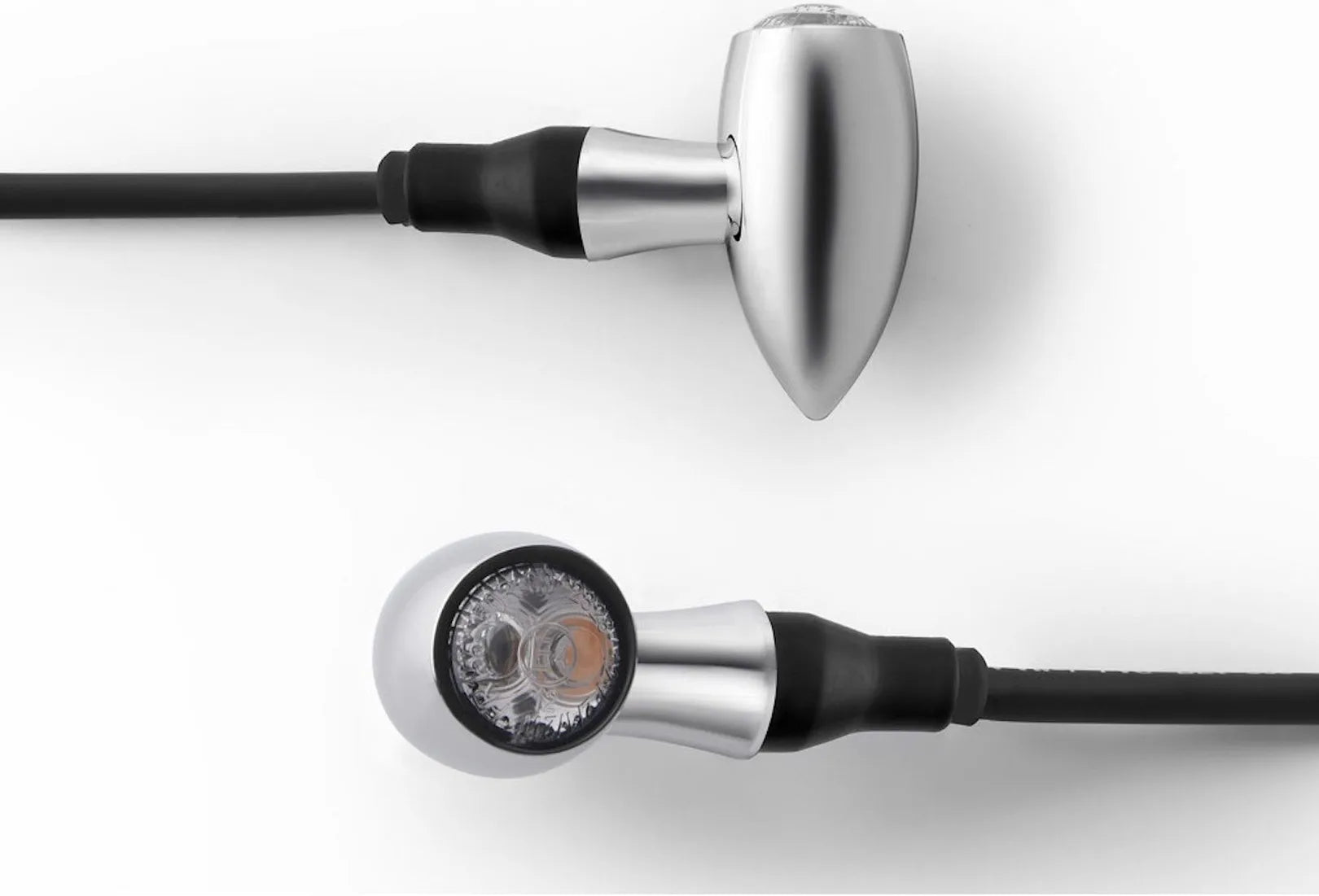 Paar Led Blinker + Positionslicht Vorn Club L - Rizoma Kompatibel Mit Kawasaki Z 750 R (2011-2012)