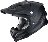 Offroad-Helm Für Motorrad Scorpion Exo Vx-22 Air Ultra Tct Mattschwarz Solid Grösse Xs