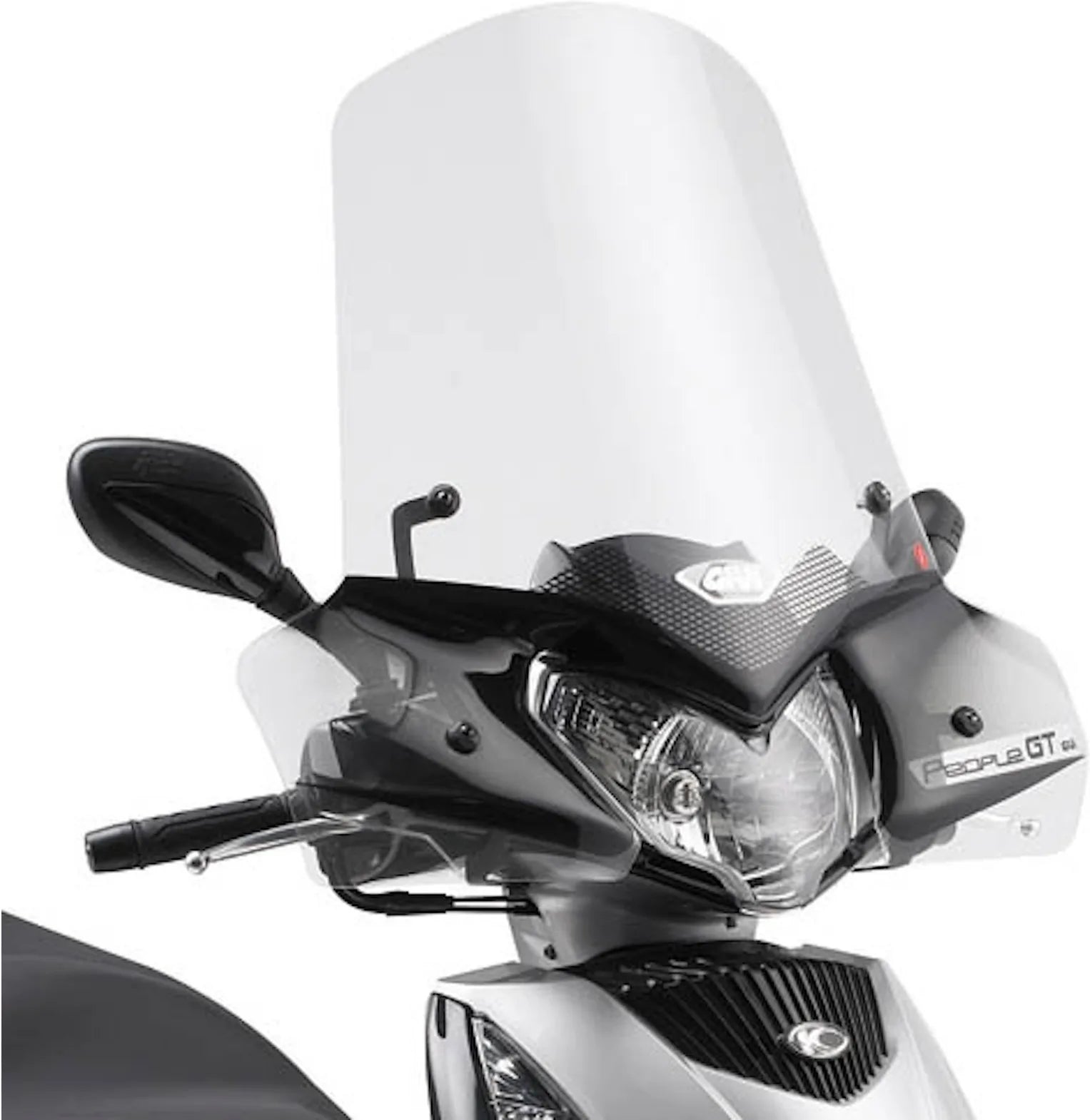 Windschild Transparent - Givi Kompatibel Mit Kymco People 300 Gti (2010-2020)