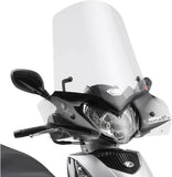 Windschild Transparent - Givi Kompatibel Mit Kymco People 125 - 200 Gti (2010-2020)