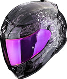 Integralhelm Für Motorrad Scorpion Exo Exo-491 Polycarbonate Chamäleon-Schwarz Dream Grösse Xs