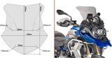 Windschild Getönt - Givi Kompatibel Mit Bmw R 1250 Gs Adventure (2019-2024)