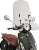 Windschild Transparent - Givi Kompatibel Mit Piaggio Vespa Primavera 50 - 125 - 150 (2014-2024)