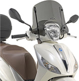 Windschild Getönt - Givi Kompatibel Mit Piaggio Medley 125 - 150 (2016-2019)