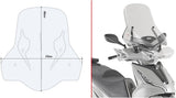 Windschild Transparent - Givi Kompatibel Mit Kymco Agility 300 - 350 R16 (2019-2024)