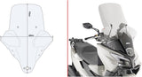 Transparent Wind-Screen - Givi Compatible With Kymco X-Town 125 - 300 City (2020-2024)