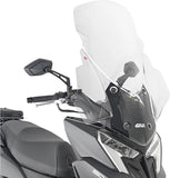 Windschild Transparent - Givi Kompatibel Mit Kymco Dink 125 - 150 R Tunnel (2023-2024)