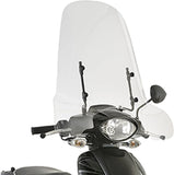 Windschild Transparent - Givi Kompatibel Mit Aprilia Scarabeo 50 (2014-2020)